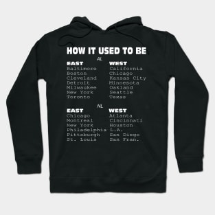 How it used to be MLB Baseball Shirt Hoodie